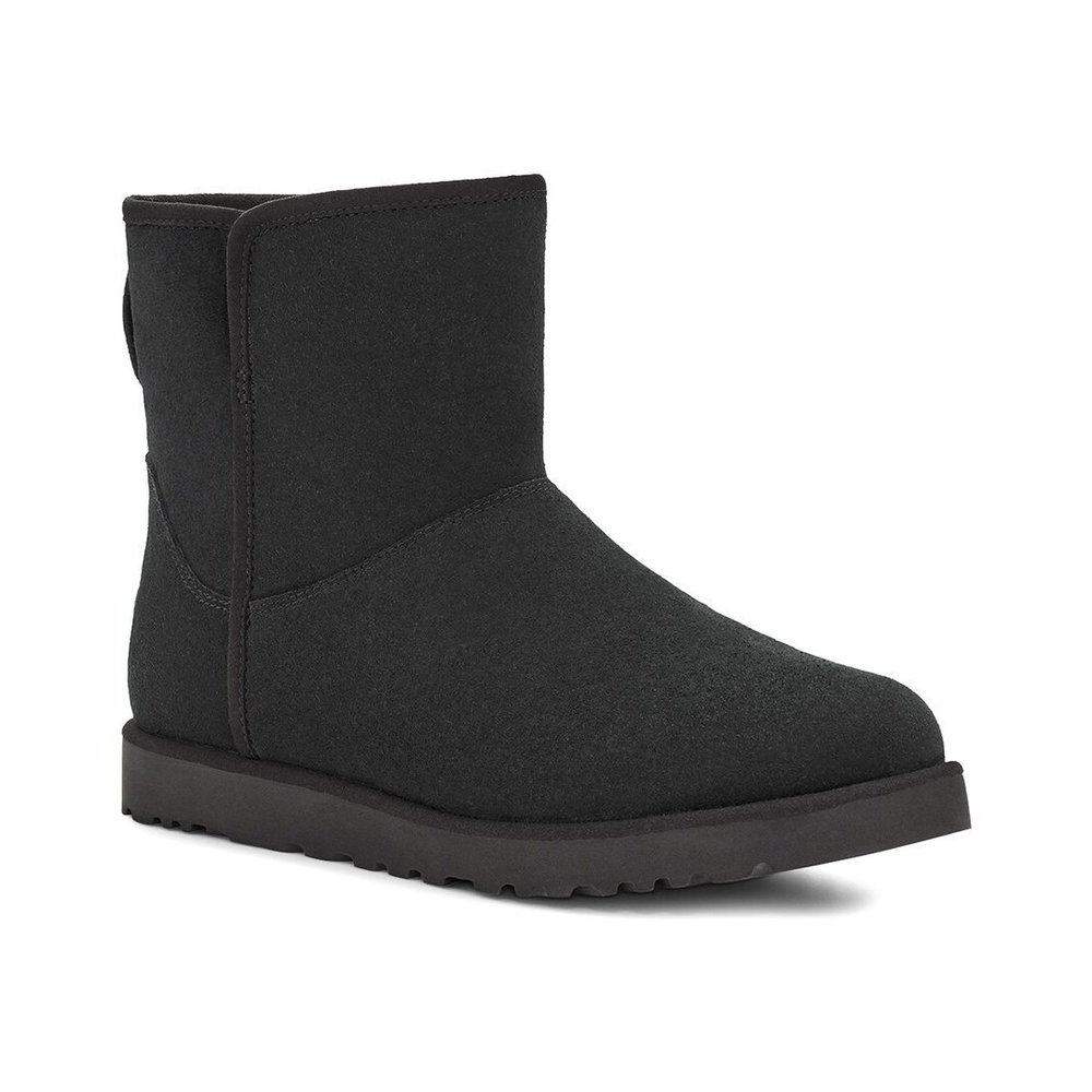 UGG Women's Cory II Classic Suede Boot, Black, 7